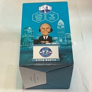 2018 Charlotte Hornets SGA 12/28/18 Steve Martin Talking Bobblehead RARE